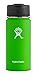 Hydro Flask 12 oz Travel Coffee Flask | Stainless Steel & Vacuum Insulated | Wide Mouth with Hydro Flip Cap | Kiwi