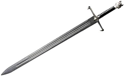 Sword Made Anime Props -Longclaw Sword A Song Ice Fire in America HBO TV Network.