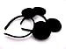 Finex Mickey Minnie Mouse Costume Deluxe Fabric Ears Headband *Set of 2*