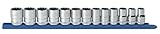 GEARWRENCH 1/2" Drive Standard Metric Socket Set