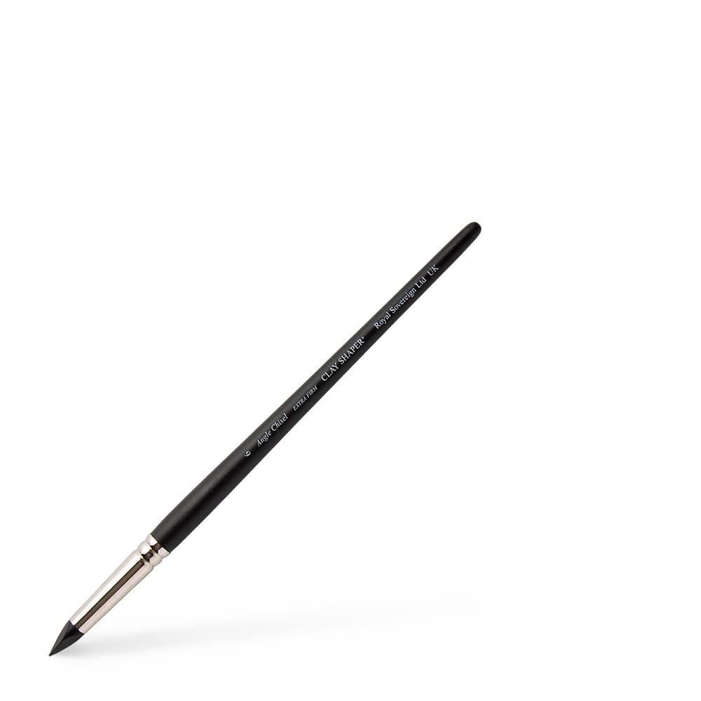 Colour Shaper Angle Chisel 6 Extra Firm Painting Shaper Brush - Black