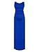 Womens Sleeveless Side Ruched Split Bodycon Maternity Maxi Dress Slim Round Neck Casual Pregnancy Tank Dress Royal Blue