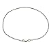 Joyful Creations Sterling Silver 1.5mm Diamond-Cut Rope Nickel Free Chain Bracelet Anklet Italy