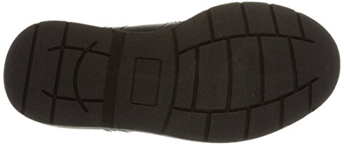 image for Baby Deer Boys' Suede Saddle Shoe Walking-K, Black, 4 M US Toddler