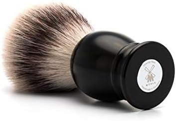 MÜHLE Classic, Large Black Silvertip Fibre Shaving Brush - Image 3
