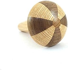 Darning Mushroom made from Ash, Walnut & Beech - Sewing Bobbin - Woodturning - Hand turned on lathe - Darning egg - Sock darner