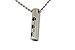 Lauren Annabelle Studio Pet Cremation Jewelry for Ashes Necklaces 3 Paws Cylinder Stainless Steel Pendant Men Dad Mom Women Dog