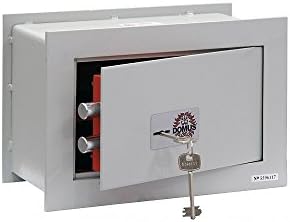 Arregui Domus BC/2P Wall Safe 35 x 23 x 20 cm Front Monobloc 6 mm 2 mm Body 2 Clasps 18 mm Double Lock Security Key Map