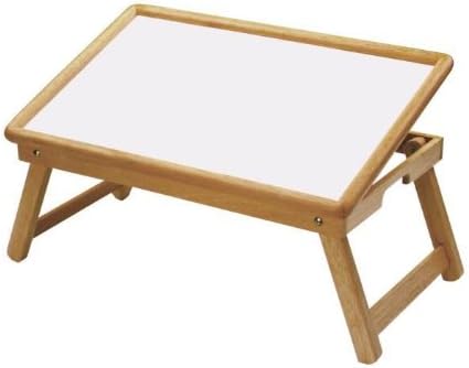 Bed Tray with Handle, Breakfast in Bed, Foldable Leg
