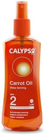Calypso Carrot Oil Deep Tanning Spray with SPF2 200 ml view 2
