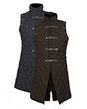 SANGAMSTEELCRAFT Thick Padded Medieval Gambeson Jacket Costumes Dress SCA