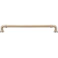 Top Knobs - TK325HB - Reeded Pull 9" - Honey Bronze - Chareau Collection