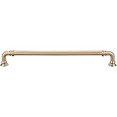 Top Knobs - TK325HB - Reeded Pull 9" - Honey Bronze - Chareau Collection