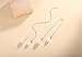 925 Sterling Silver Pearl Long Dangle Drop Earring for Women Crystal Moon Star Charms (Double Front Back Long Pearl)
