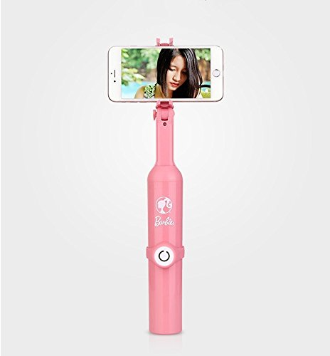 Lemonda 2 in 1 Bluetooth Selfie Umbrella Creative Bottle Design Windproof 50+ Anti-UV Tri-fold with Extendable Stick & Bluetooth Remote Shutter