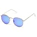 WearMe Pro - Reflective Lens Round Trendy Sunglasses