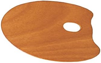 MABEF Oval Wooden Palette - 35 x 45 cm