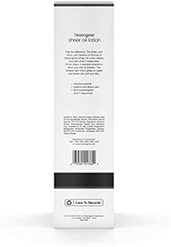 neutrogena light sesame lotion