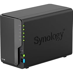 Synology DS224 2-Bay Diskstation NAS, Intel Celeron