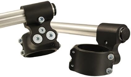 37mm With 1.5" Rise Woodcraft Racing 3 Piece Split Clip-on Handlebars