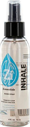 Zi Essentials Inhale Respiratory Blend Room Spray, 4oz.
