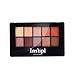 Insfipl Pro 10 Color Nudes Eyeshadow Palette Set Highly Pigmented Makeup，Brush in 0.42OZ (Blushed)