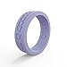 QALO Women's Functional Silicone Wedding Rings, Flat Collection