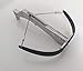 HHFC Stainless Steel Metal Jewelry Outdoor Toy Decompression Toy (Silver)