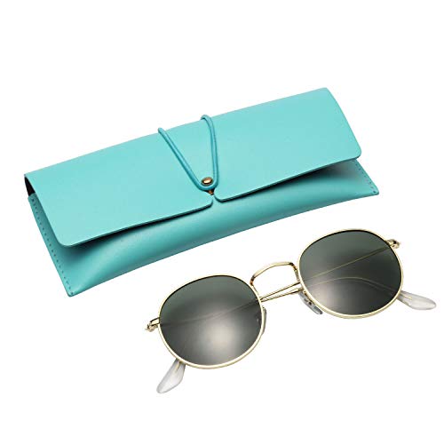 LianSan Classic Metal Frame Round Circle Mirrored Sunglasses Men Women Glasses 3447 …