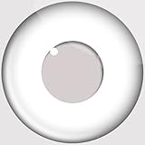 Women Multi-Color Cute Charm and Attractive Fashion Contact Lenses Cosmetic Makeup Eye Shadow White Out with case by Dream TM