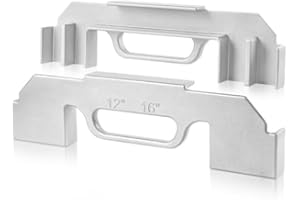 Framing tool 3-in-1,YUEWO framing jig 12/14/16'' On-Center Stud Layout Tool,100% Cast Aluminum Wall Stud Framing Spacing Tool,Construction framing tools for Walls, Roofs, Floors or Ladders