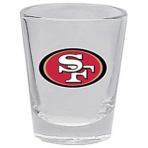 Hunter 1101-10-5932 Shot Glass, 2 oz. San Francisco 49Ers