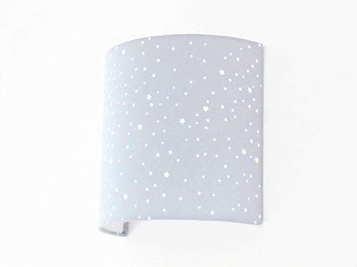 Applique Murale Demi Cylindre Luminaire Gris Etoiles Blanche Enfant 1 2 Lune Idee Cadeau Naissance Bapteme Anniversaire Hygge Zen Scandinave Decoration Abat Jour Taille Personnalisee Amazon Fr Handmade