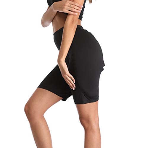 YUENA CARE Hip Butt Enhancer Shapewear Panty Sponge Padded Women Underwear for Crossdressing (Black Hip Pads Underwear, M)
