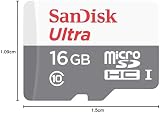 SanDisk 16 GB Ultra Android MicroSDHC Memory Card White view 4