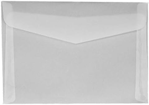 Exduct 封筒 30枚 セット トレーシングペーパー 白封筒 白 はがき 挨拶状 招待状