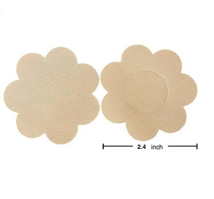 Nipple Covers, 5 Pairs Sexy Breast Pasties, 2 Pairs Silicone Nipple Cover with Gift Pouch