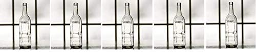 Midwest Homebrewing Supplies 750 ml Clear Glass Claret/Bordeaux Bottles, 12 per case (Fivе Расk)