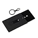 SEVEN SPARTA Key Card Holder for Tesla Model 3, Model Y Silicone Key Chain (2Pack black)