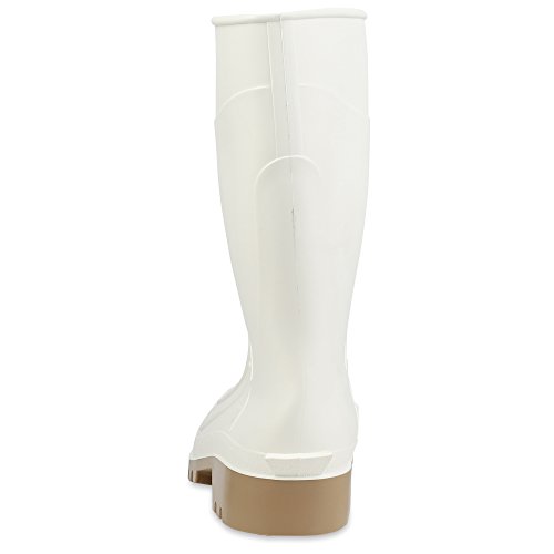 Servus 12" PVC Polyblend Soft Toe Shrimp Boots, White (74928) - Thumbnail 2