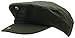 Men's Cotton Front Button Flat Cap Ivy Gatsby Newsboy Hunting Hat (Olive)