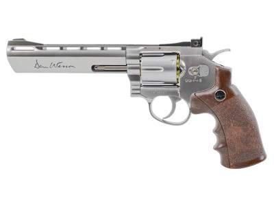 Dan Wesson6" CO2 BB Revolver, Silver air pistol