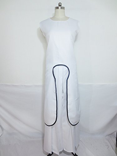 Bleach Orihime Inoue Arrancar Kimono White Cosplay Costume - Image 8