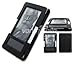 VMG Leather Soft Padded Cushion "Full View" Top-Loading Slider Case Cover For Barnes & Nobles Nook (Original, 1st Generation; Older Version) - Black *** CLOSEOUT, FIRE SALE PRICE ***