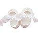 Glamulice Baby Boy Baptism Christening Gown Clothes Long Baptism Blessing Dress (3M / 0-6M, Off-White Shoes + Headband)