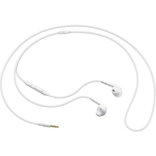 Samsung Auricolare In-Ear Fit EO-EG920BW Con Microfono, Lunghezza Cavo 120 CM, Bianco, Per Galaxy S4 S5 S6 S7 Edge Note…