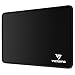 VicTsing Mouse Pad with Stitched Edge, Premium-Textured Mouse Mat, Non-Slip Rubber Base Mousepad for Laptop, Computer & PC, 10.2&times;8.3&times;0.08 inches, Black primary