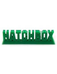 HATCHBOX 3D PLA-1KG1.75-GRN PLA 3D Filamento de impresora, precisión dimensional, + - 0,03 mm, 1 kg carrete, 1,75 mm, verde