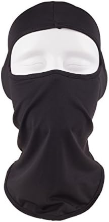 ChikaMika Motorcycle Face Mask CS Cosplay Face Mask Also Perfect for Snowboarding (black)