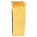 Rubbermaid FG618300 Vinyl Replacement Bag with Zipper for Cleaning Cart, 17.25